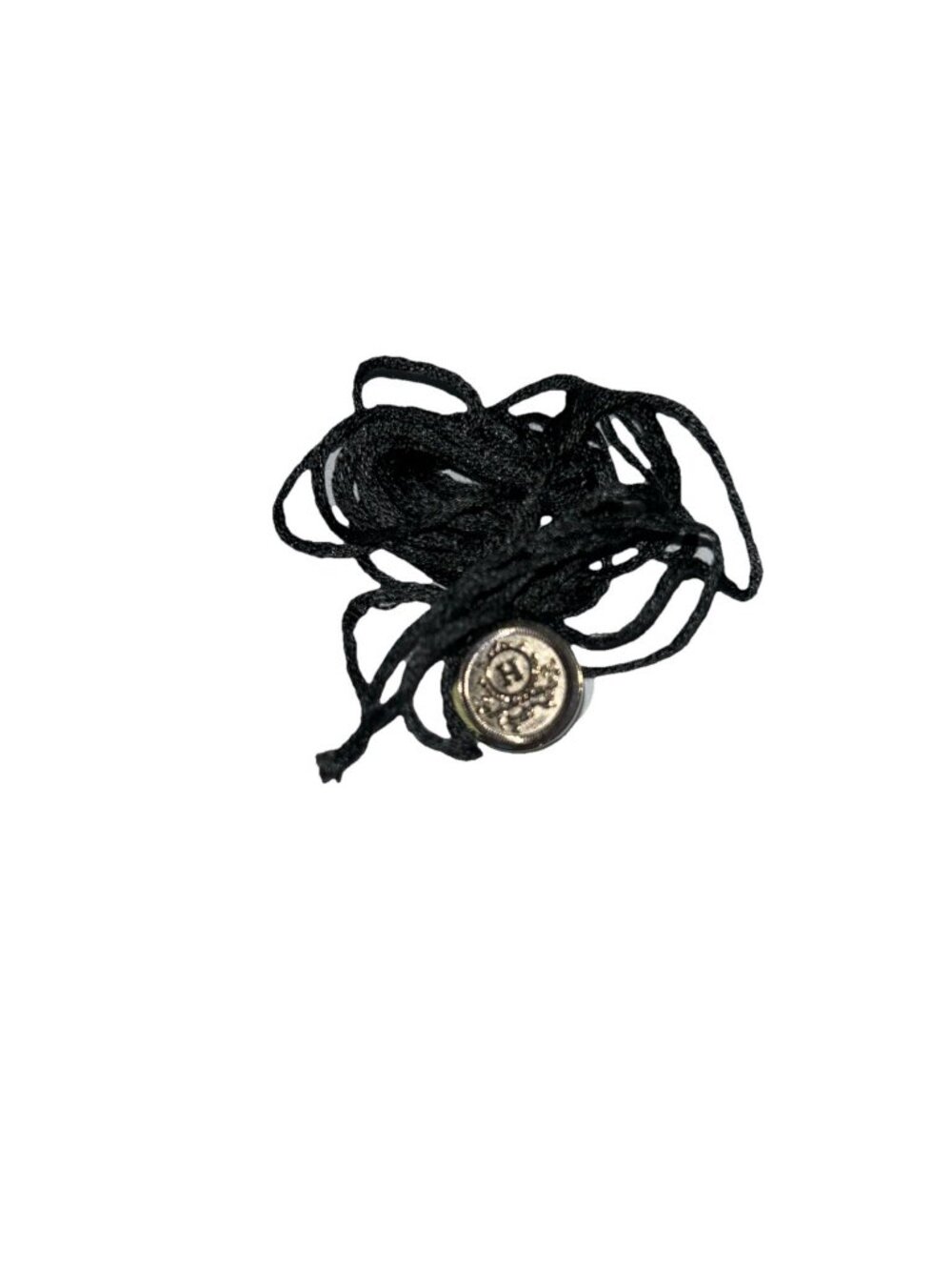 Hermes Paris Charcoal Thread And Button Repair Kit